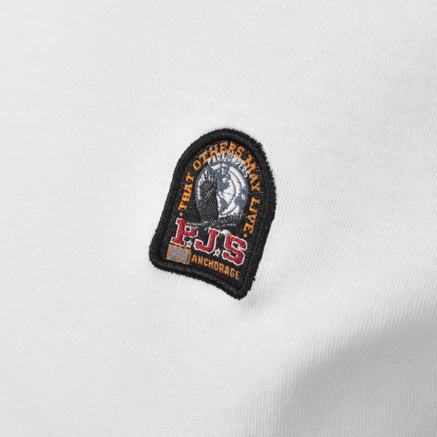 Alternative Image for ProductParajumpers Patch T Shirt White3